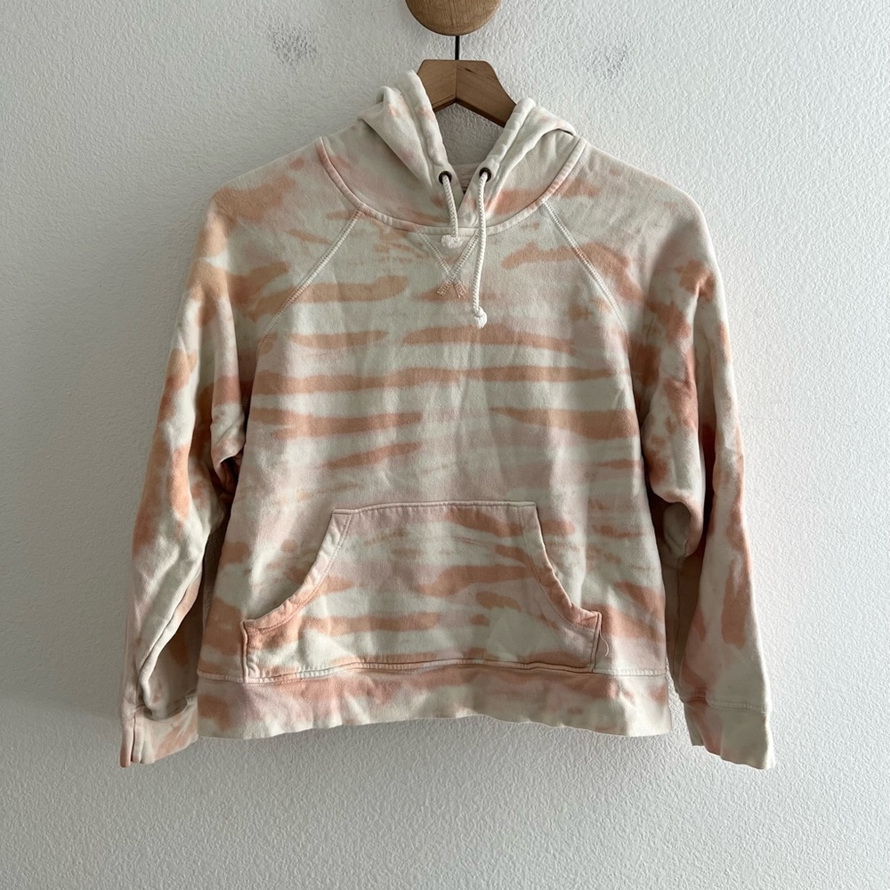 MOTHER The Square Tie-Dye Hoodie